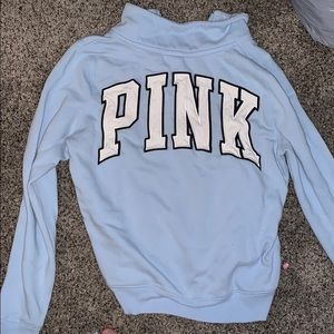 VS PINK quarter Zip up